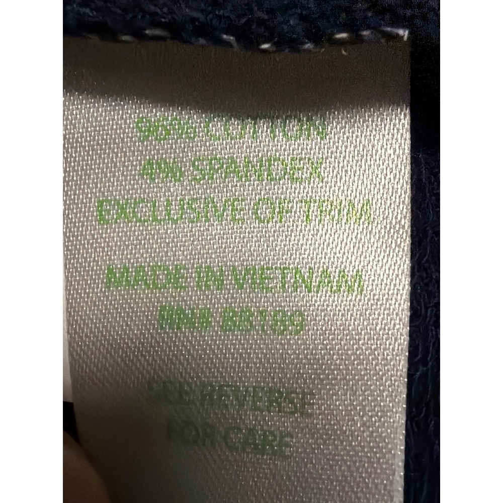 Lilly Pulitzer Navy Blue Soutache Embroidered Sleeveless Shift Dress‎ XS - Picture 8 of 11